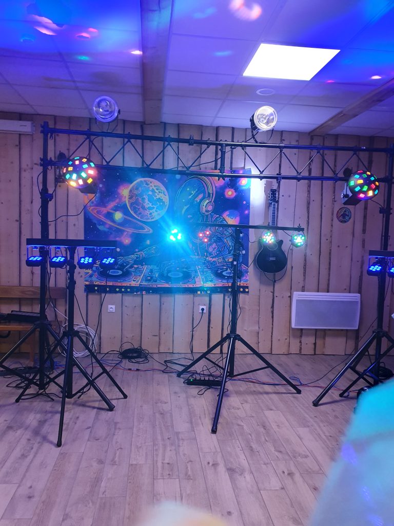 Jeux de lumières en action...